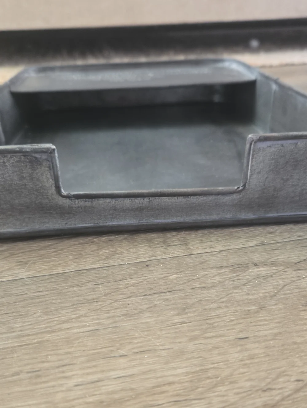 Cost Plus World Market Metal Postal Tray - Dark Gray - Picture 4 of 9